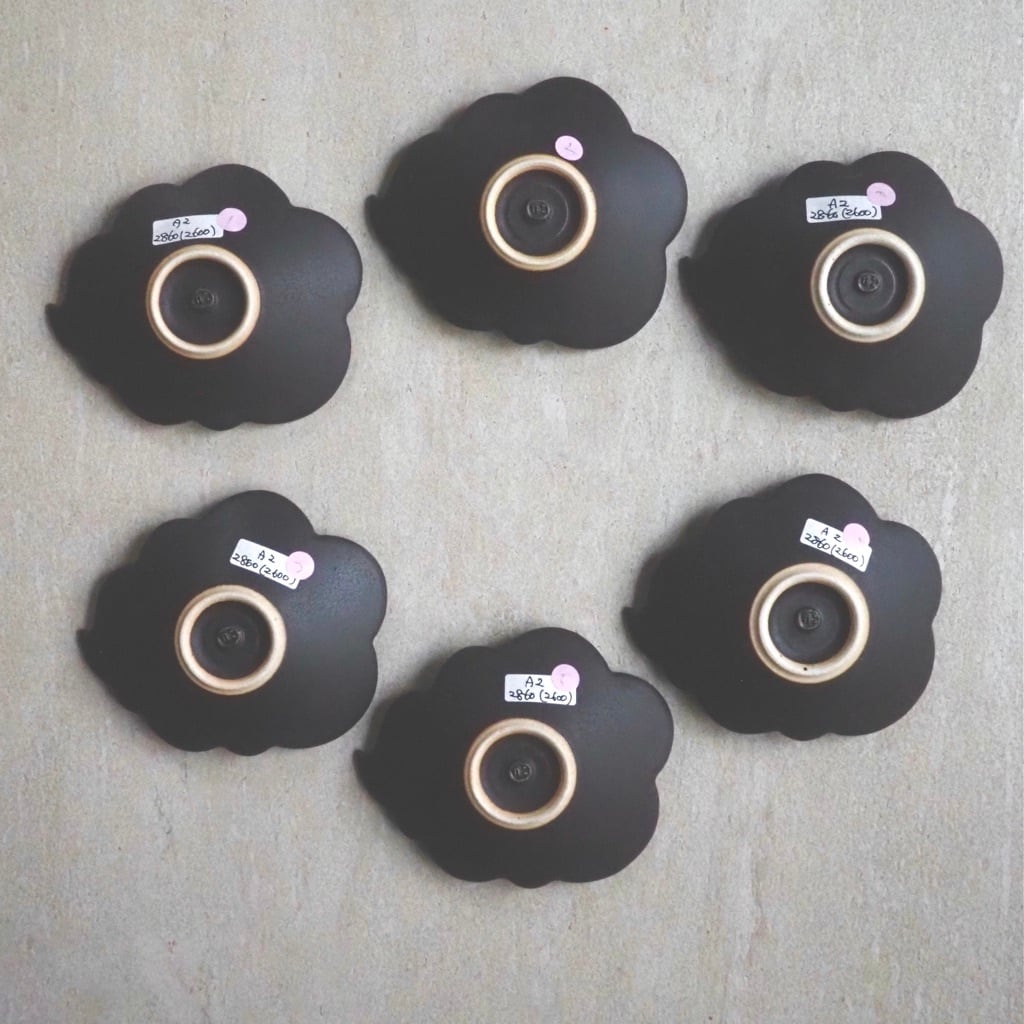 東 一仁/ウンリュウ豆皿 black
