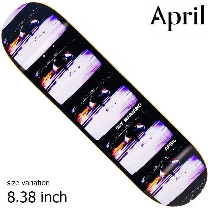 April エイプリル デッキ スケボー GUY MARIANO MODEL - 1990 April エイプリル デッキ スケボー GUY MARIANO MODEL - 1990