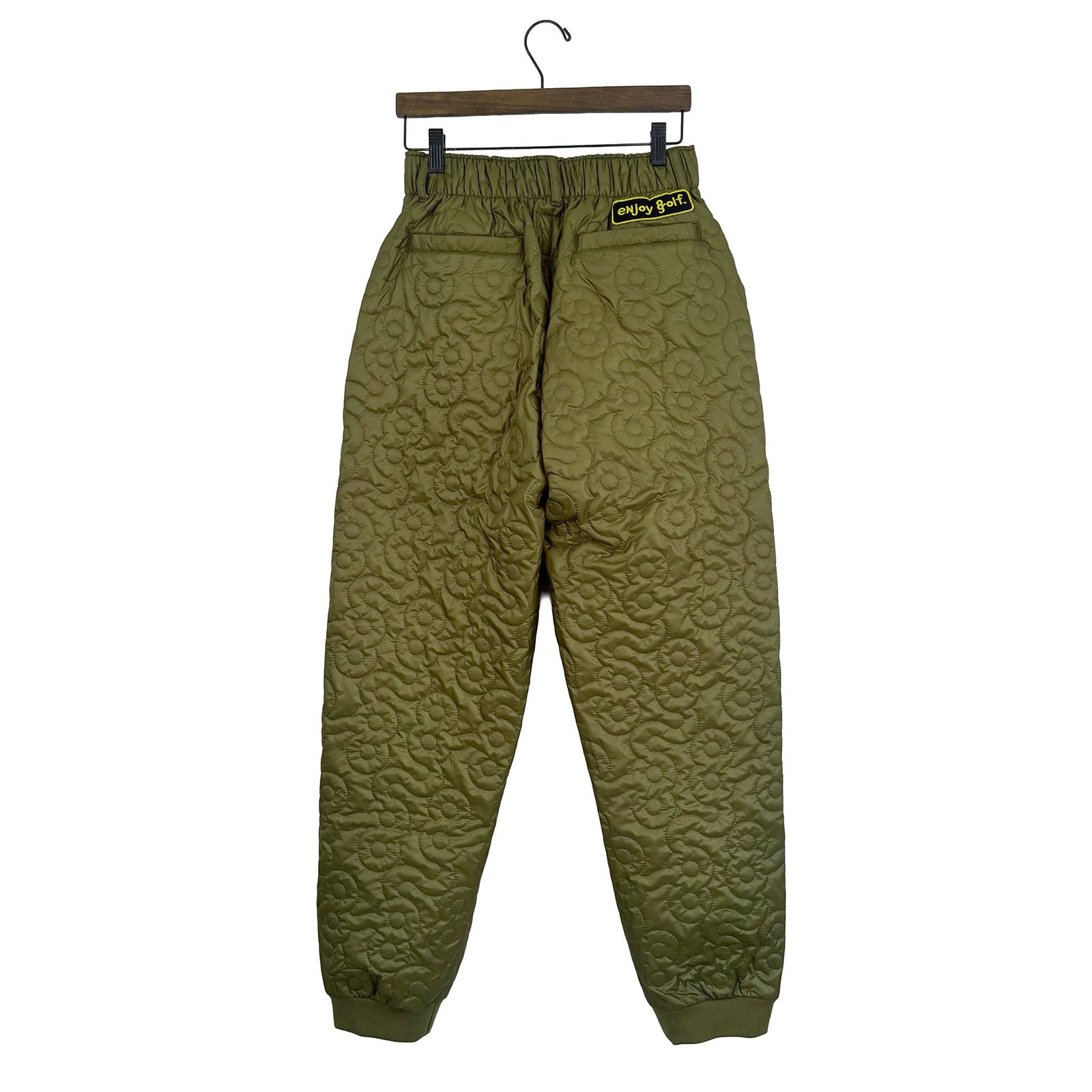 8G SHOOT新品モノグラムキルティングパンツL 8G QUILTING RIBBED PANTS -KHAKI- | 8G SHOOT WEBSTORE