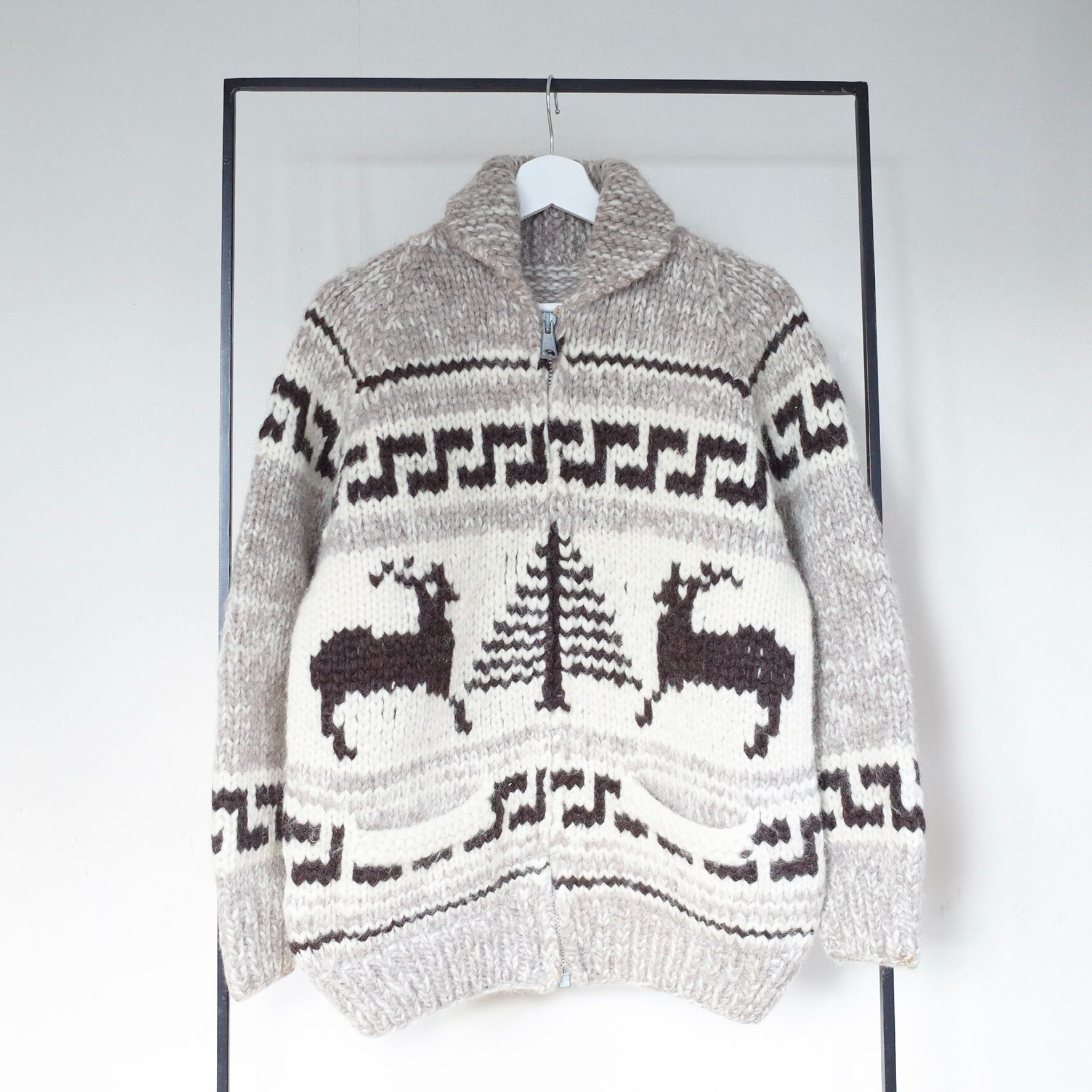 Cowichan sweater cardigan