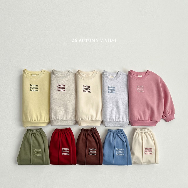 butter color top and bottoms【VIVID】※※10月下旬発送予定