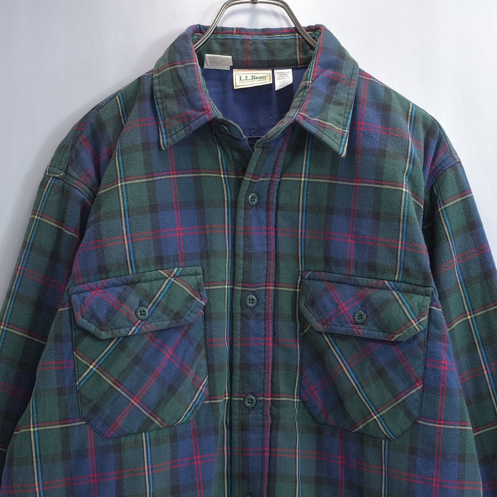 80s~ アメリカ製 L.L.Bean エルエルビーン タータンチェック 80s~ アメリカ製 L.L.Bean エルエルビーン タータンチェック
