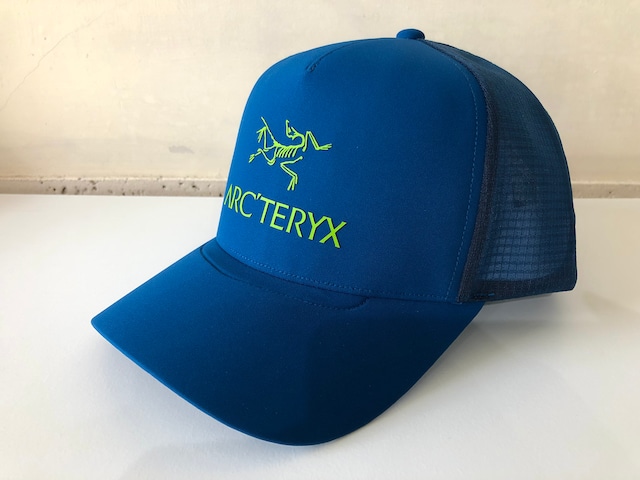 ARC'TERYX LOGO TRUCKER HAT (BLUE/GREEN)