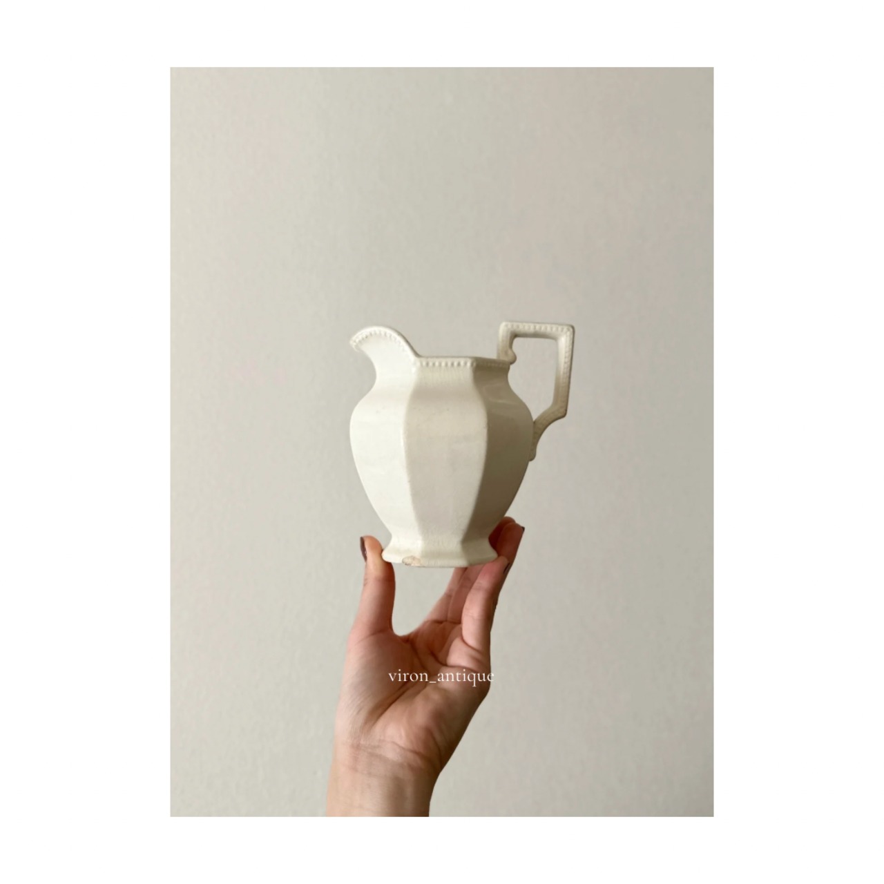 Sarreguemines サルグミンヌ / オクトゴナルのピシェ | VIRON antique  