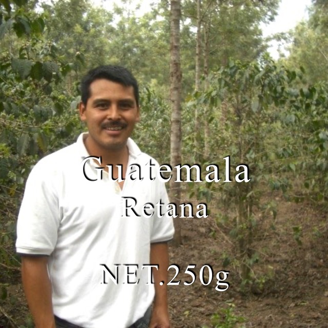 250g／グアテマラ／レタナ農園／上質なボディ感のあるコーヒー