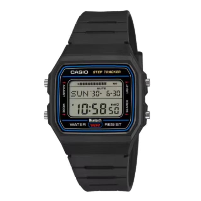 国内正規品 CASIO Collection カシオ コレクション 軽量 薄型 ブラック ユニセックス腕時計 ユニセックス腕時計 F-B100W-1AJF