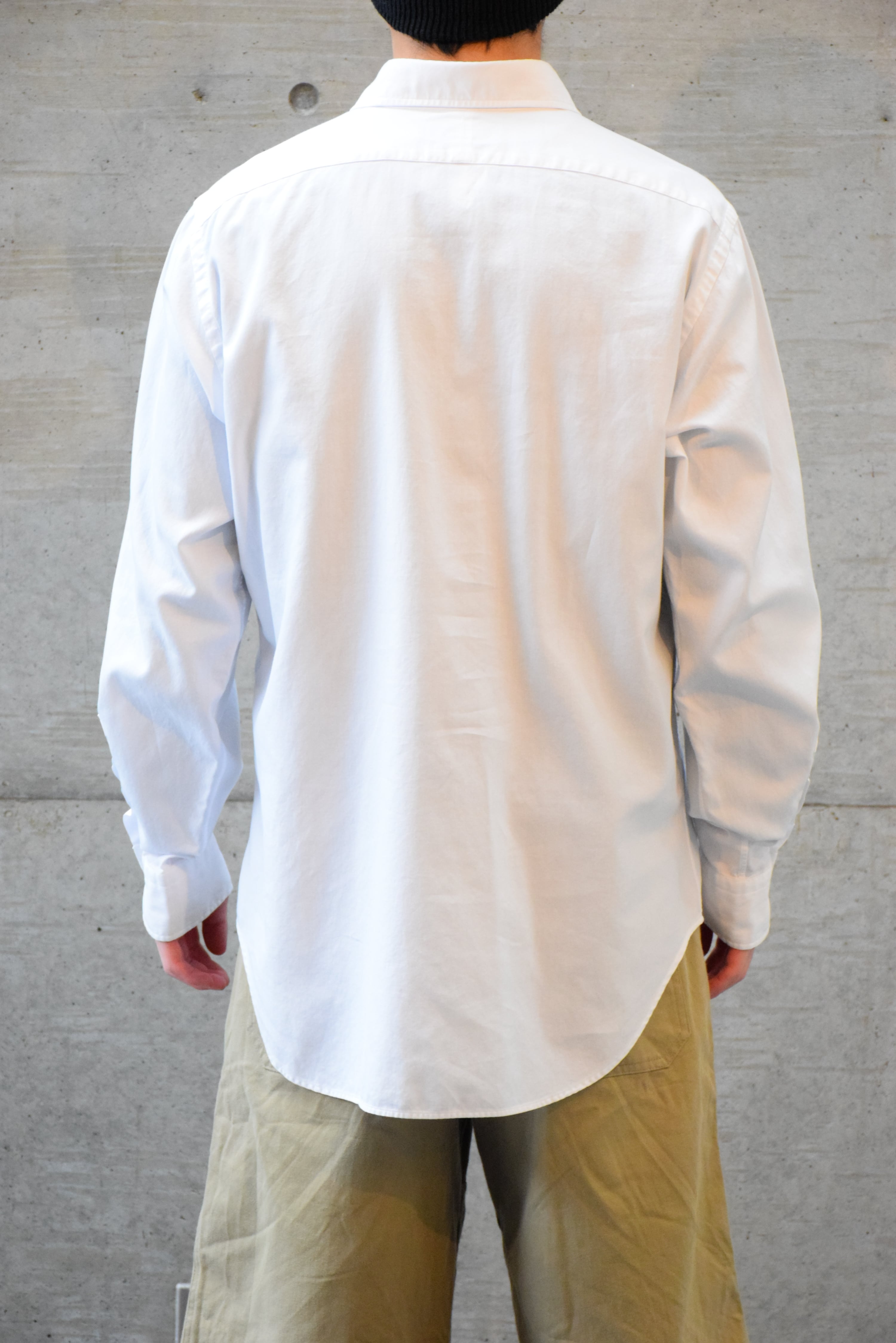 90s Polo by Ralph Lauren “ANDREW” TWO PLY COTTON ドレスシャツ