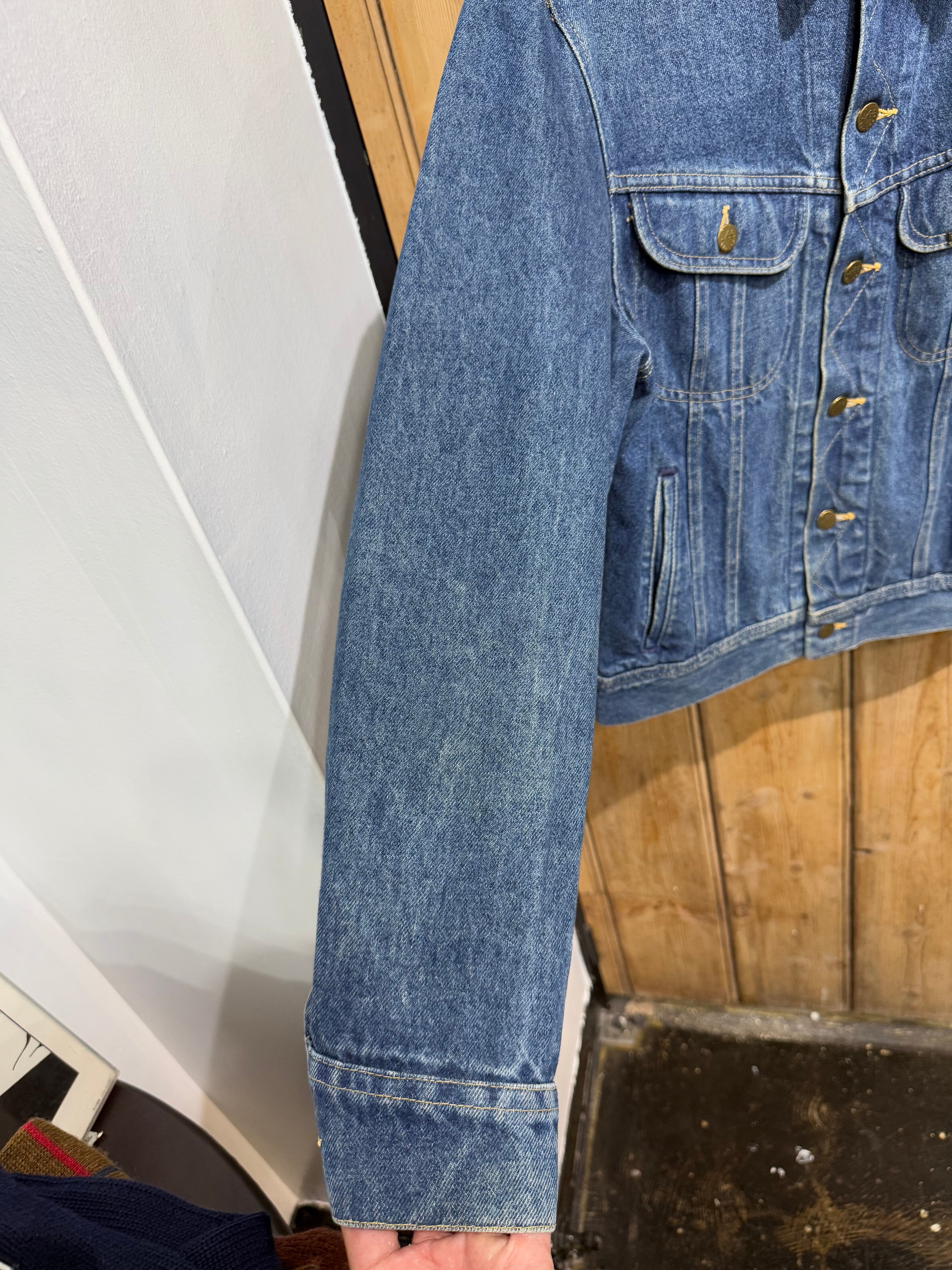 80s Lee 220-2541 Denim Jacket Union Ticket Made in USA / リー