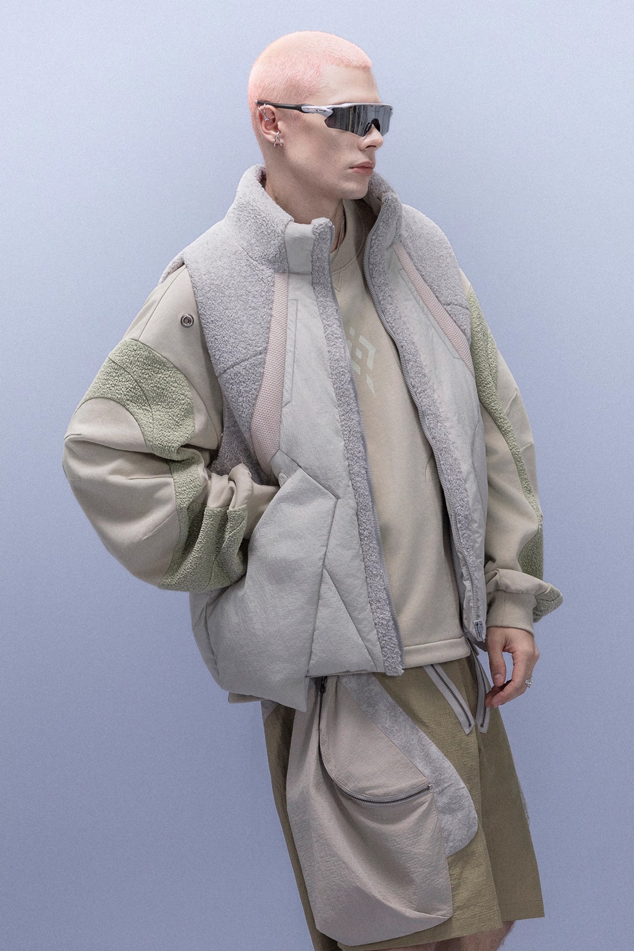 XIPHEVIL ハイネックウォームサイバーベスト