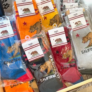 【カリフォルニア】新色追加 グリズリー ソックス ☆