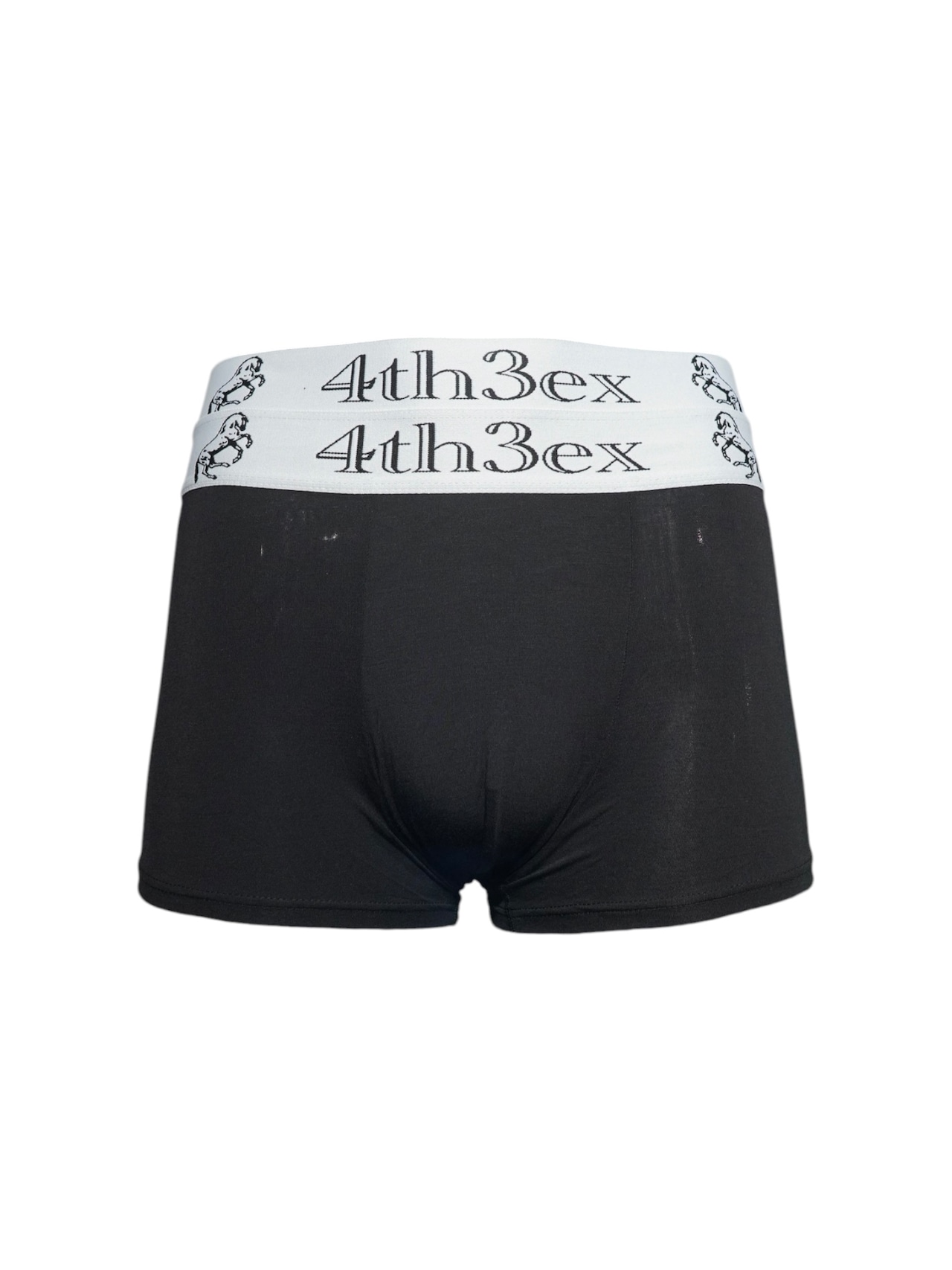 【Fourth3ex】Warhorse Embroidered Double-Waistband Boxers