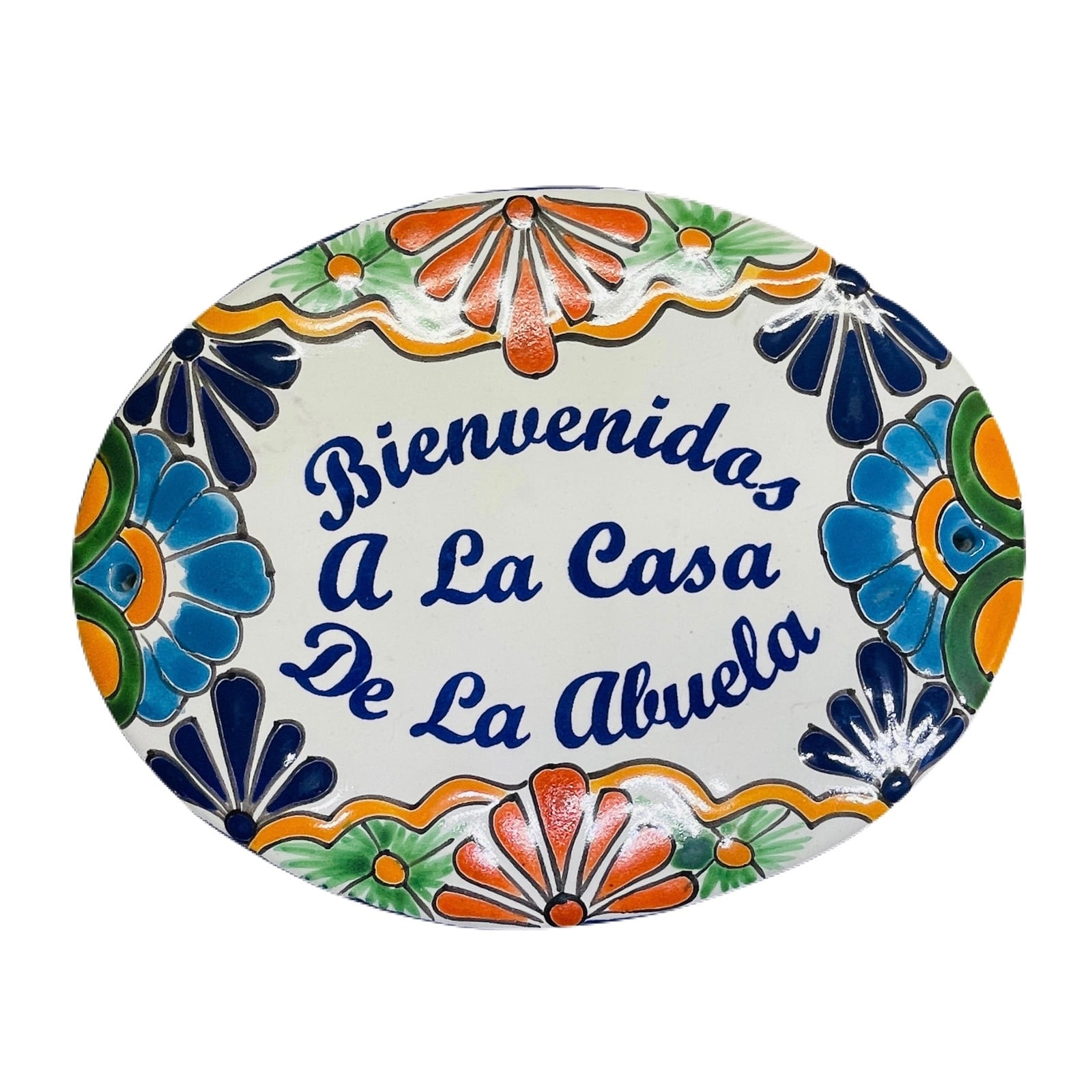 メキシコシティ 陶器の表札 看板 タラベラ 陶器製 Mexico City Ceramic