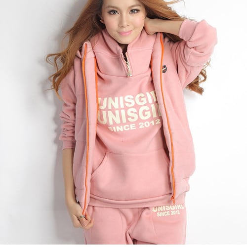 スウェット 上下3点セット 裏起毛 防寒 セットアップ レディース