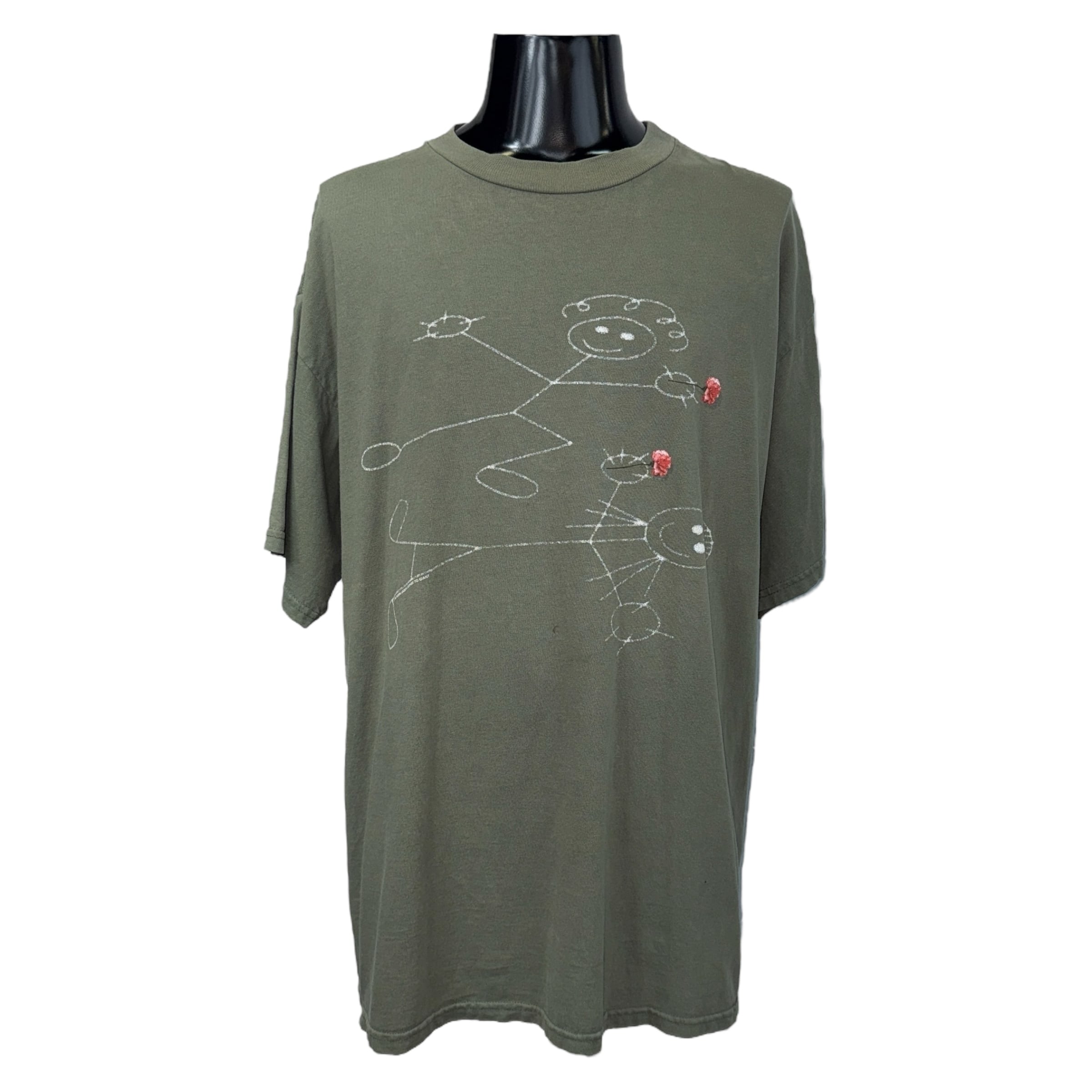 KORN】コーン スティックフィギュア（棒人間）VintageTシャツ XL