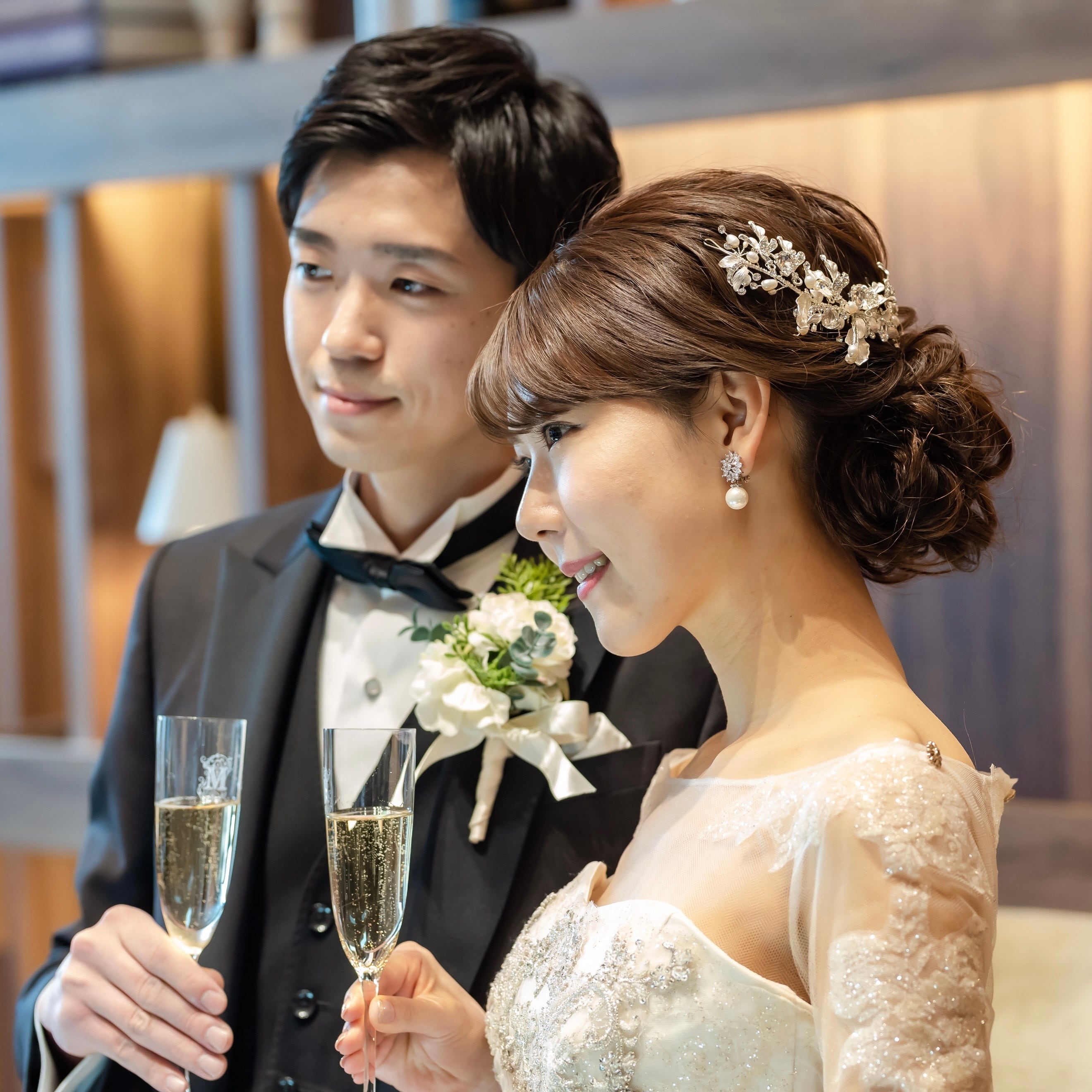 新入荷ヘアアクセサリー！セラミック ウェディング 結婚式 前撮り3/5