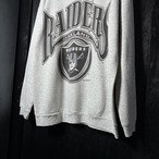 90s USA製　TULTEX  NFL RAIDERS スウェット　グレー　レイダース