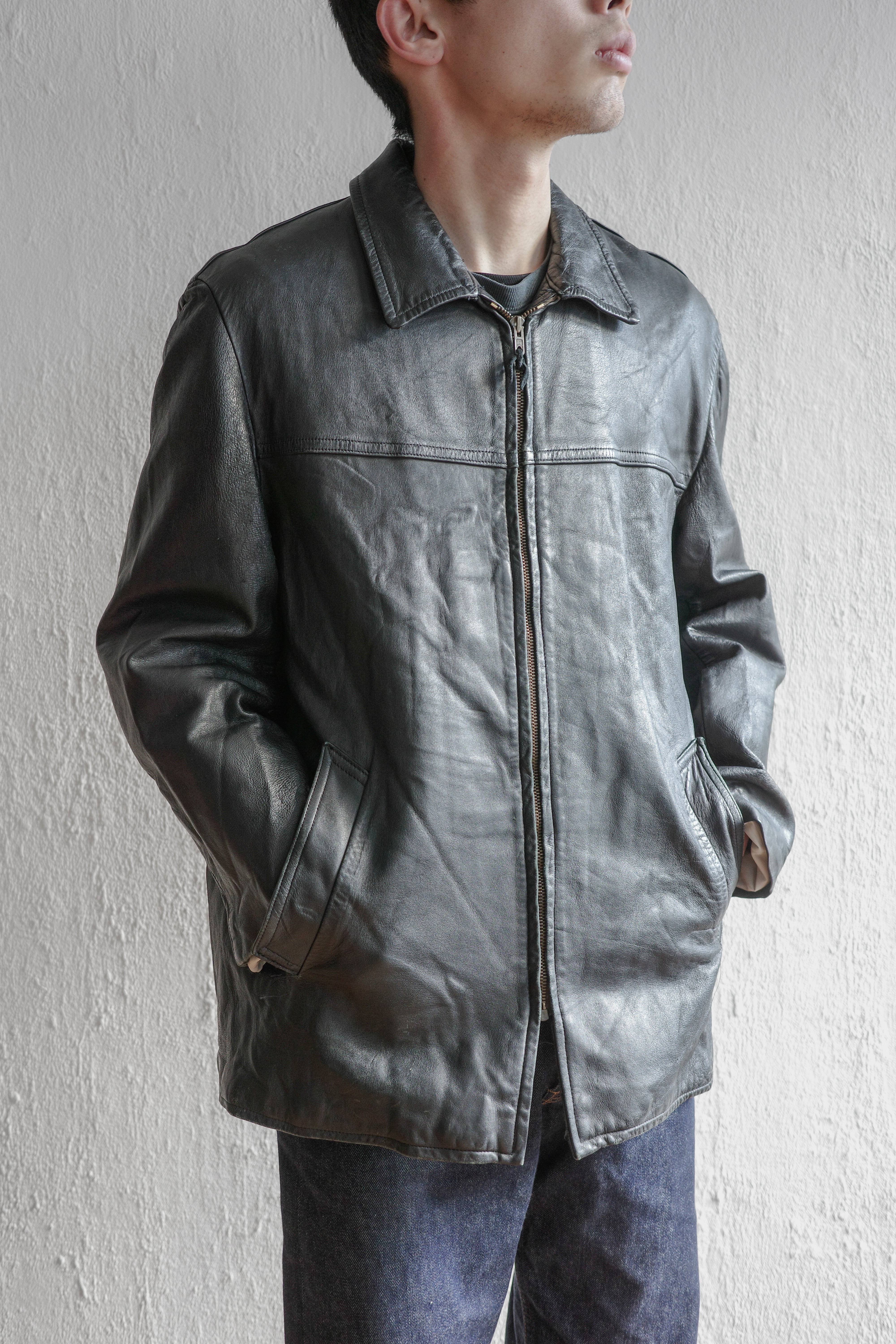 ヴィンテージ レザージャケット MADE IN FRANCE 60's 