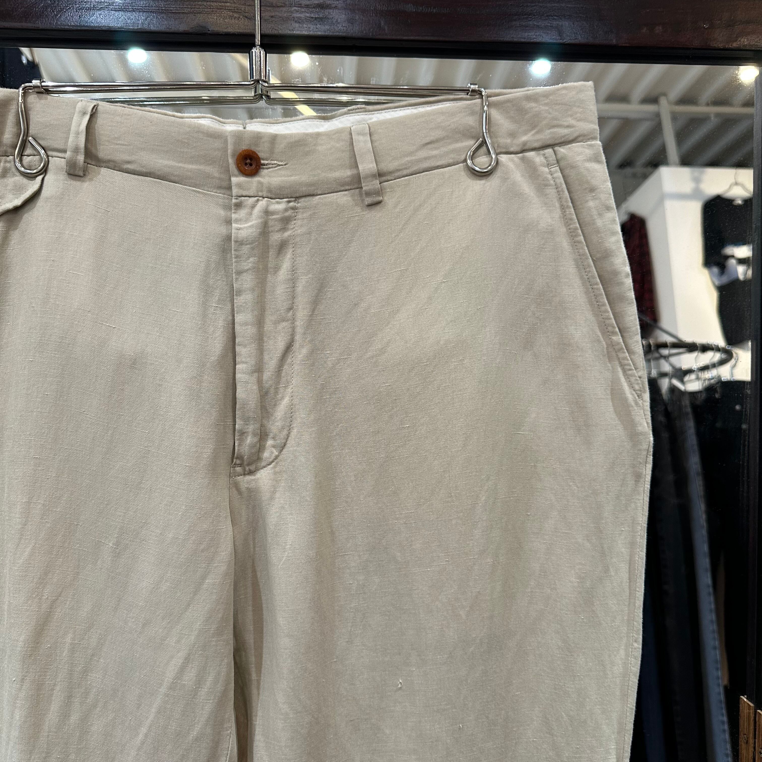 ｼﾙｸﾘﾈﾝ‼︎】Polo Ralph Lauren Slacks “Linen×Silk×Cotton” | 下北沢