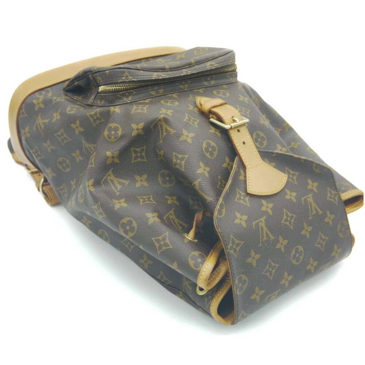 中古】LOUIS VUITTON モンスリGM モノグラム リュックサック 