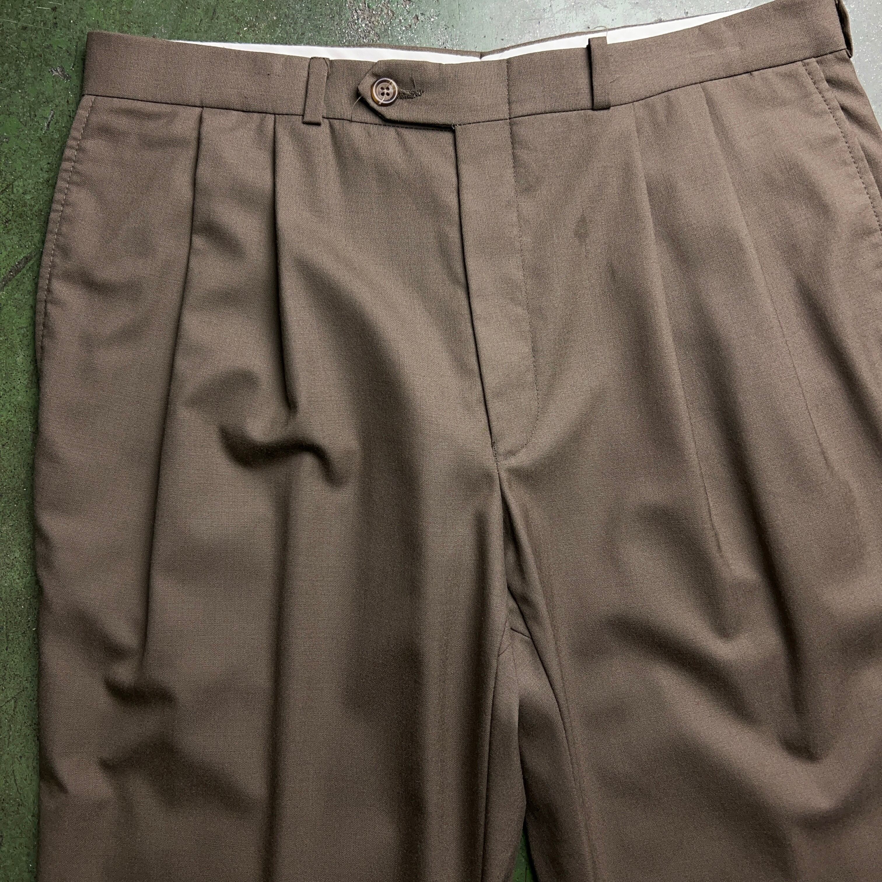 LAUREN Ralph Lauren 2tuck Slacks 100%Wool ラルフローレン LAUREN Ralph Lauren 2tuck Slacks 100%Wool ラルフローレン