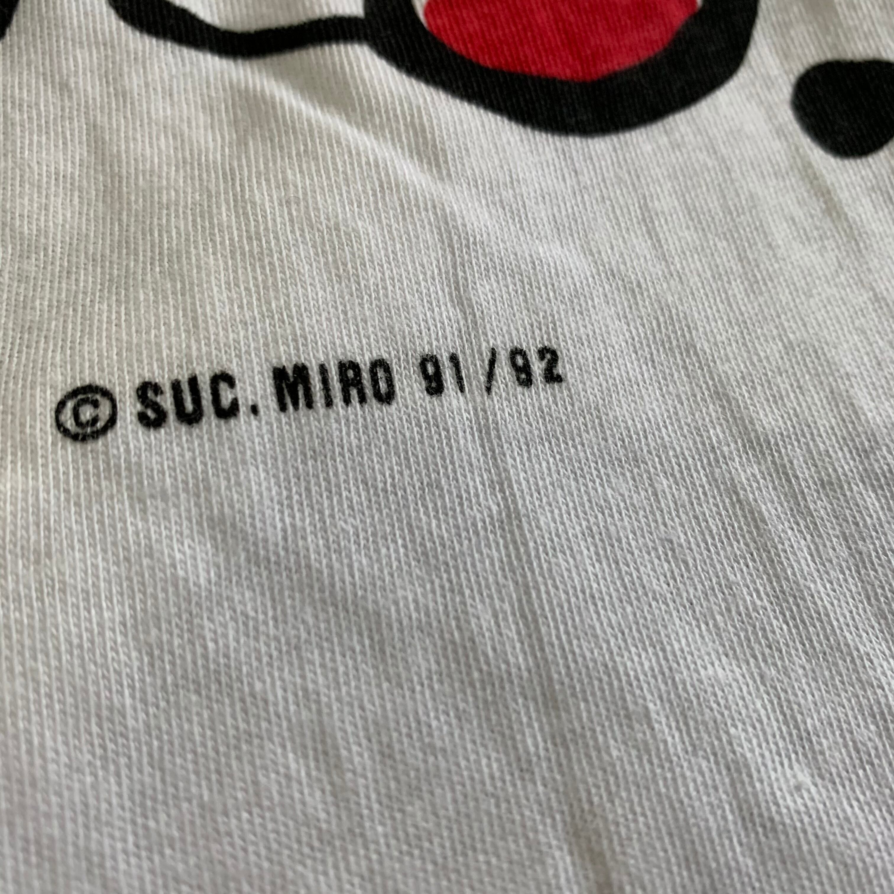dead stock!!90s SUC MIRO T-shirt | What