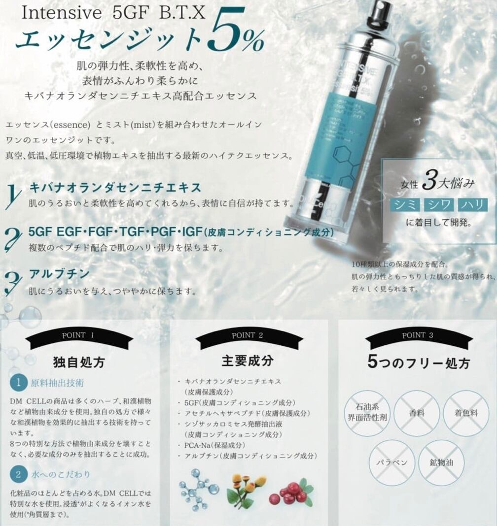 BTX エッセンジット5% | LUZBEAUTY 