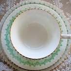 【美品】英国アンティーク サミュエルラドフォード 1880年頃 トリオ5客 おまけクリーマー&シュガーボウル thumbnail 7