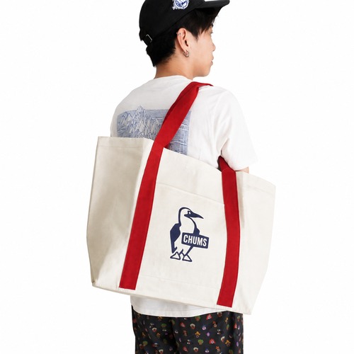 CHUMS チャムス トートバッグ M メンズ レディース 大容量 30L 折りたたみ 軽量 ショッピングバッグ エコバッグ CH60-4139 Natural(W002)