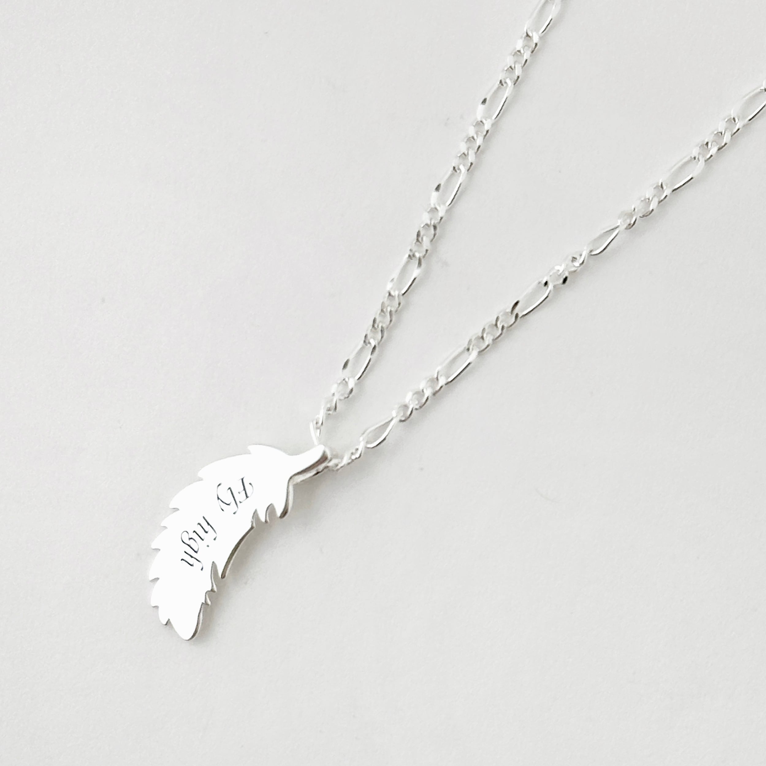 Fly high フェザー ネックレス 羽 鳥 イーグル