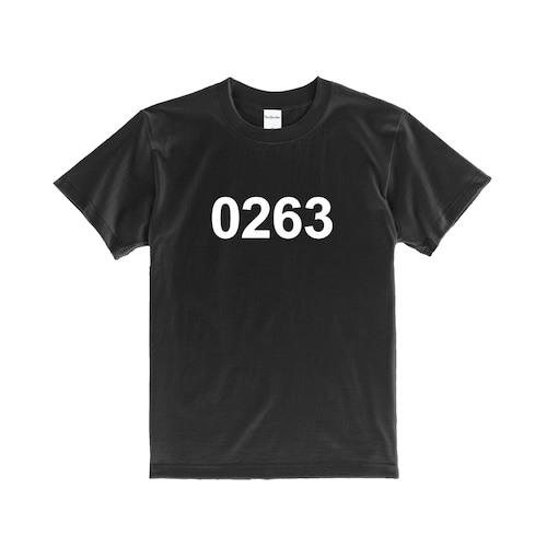 0263 Tシャツ ブラック