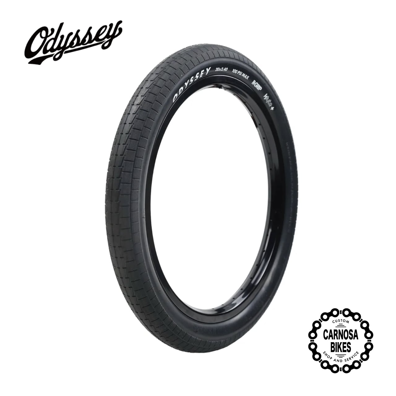 BMX用　タイヤ　20✖️2.3\" タイヤSHADOW ホイールODYSSEY BMX用 タイヤ 20✖️2.3