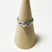 Vintage 925 Silver Ladybug Ring
