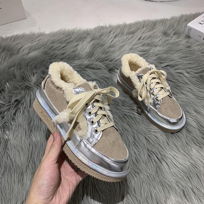 ウィンターレッドブラック 靴 シューズ 冬物 フェイクシューズ44842970868