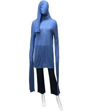 AW2007 ALEXANDER MCQUEEN EXTENDED TURTLENECK