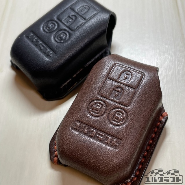 スペーシアスマートキーケース（スペーシアダークブラウン）