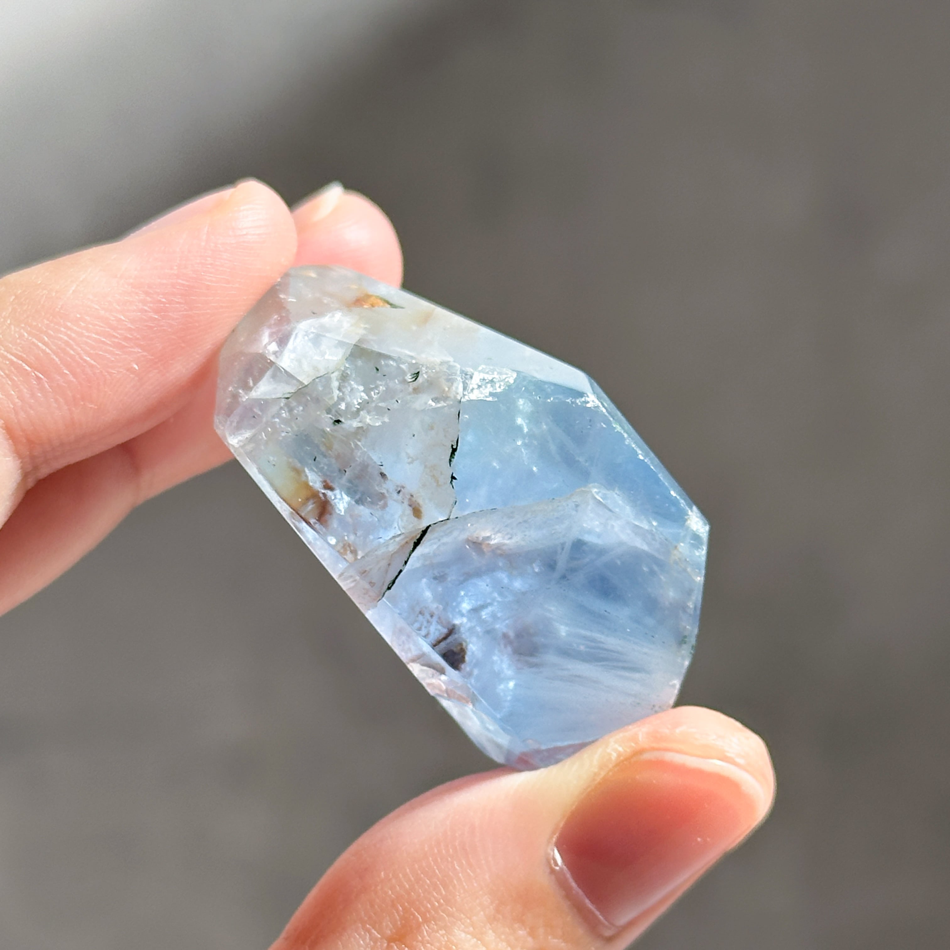 ブルーフローライト フリーフォーム 21◇ Fluorite ◇天然石・鉱物