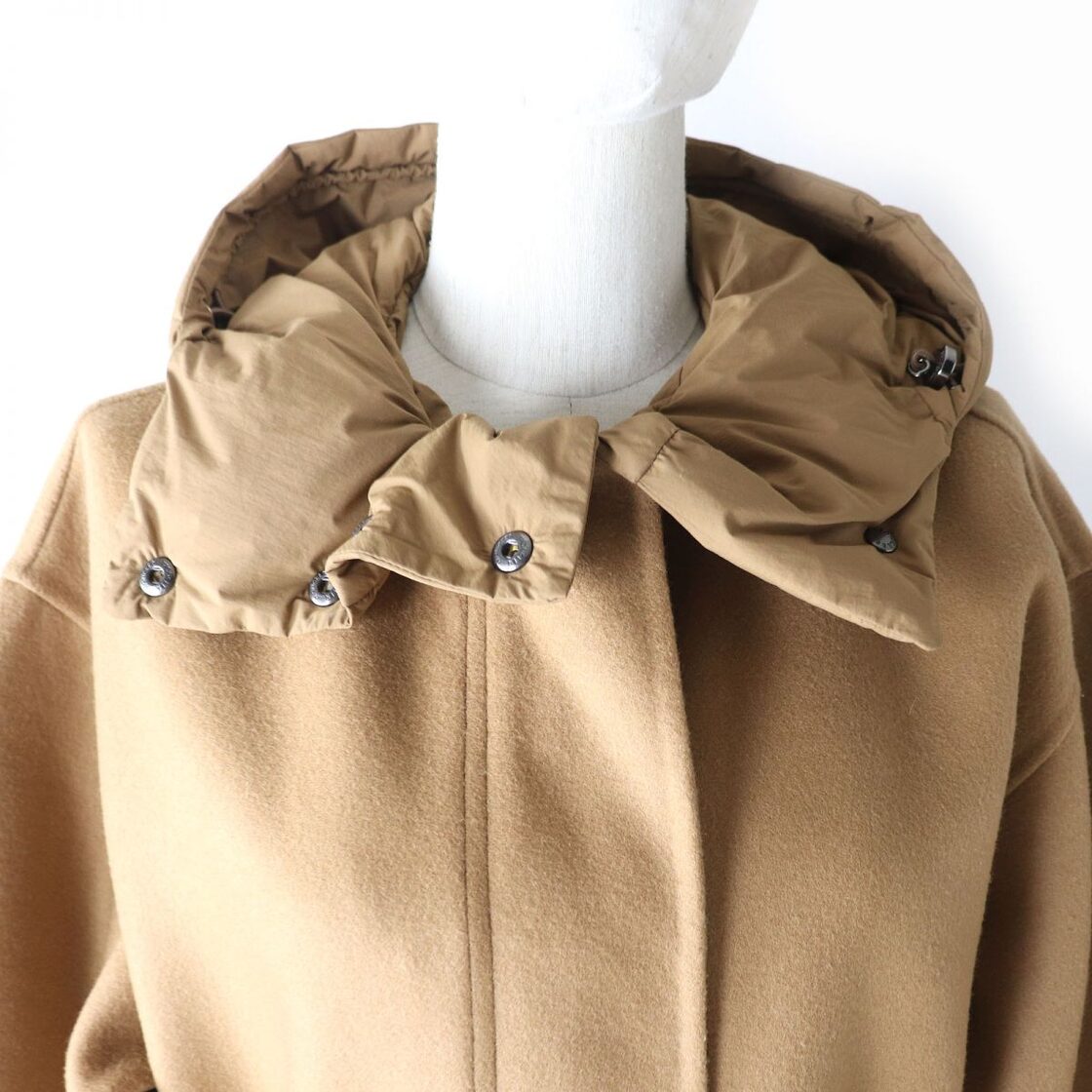 極美品△正規品 21-22AW MONCLER モンクレール FLEOLE ダウンフード 