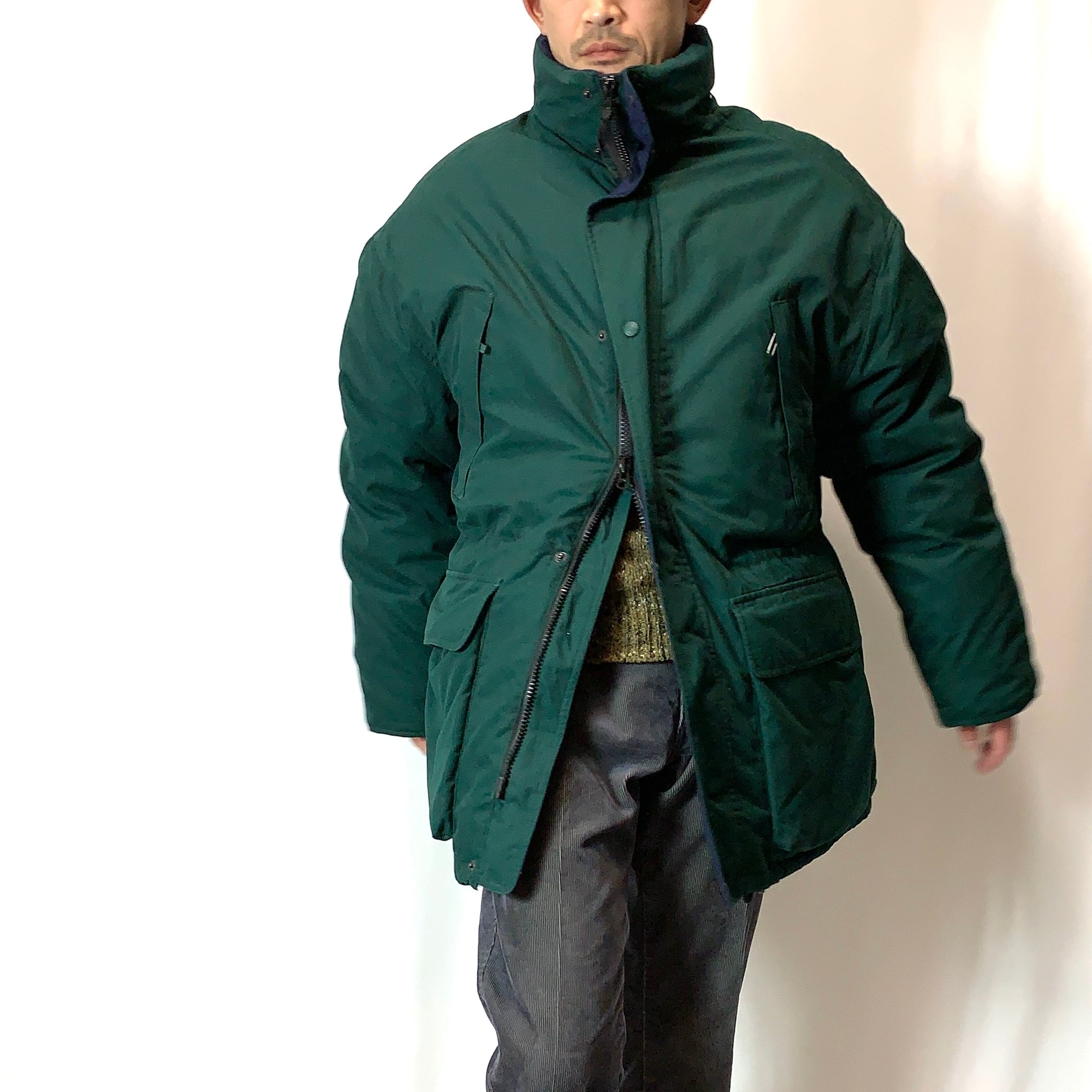 90s Eddie Bauer ダウンジャケット ダウンコート 白タグ オールド