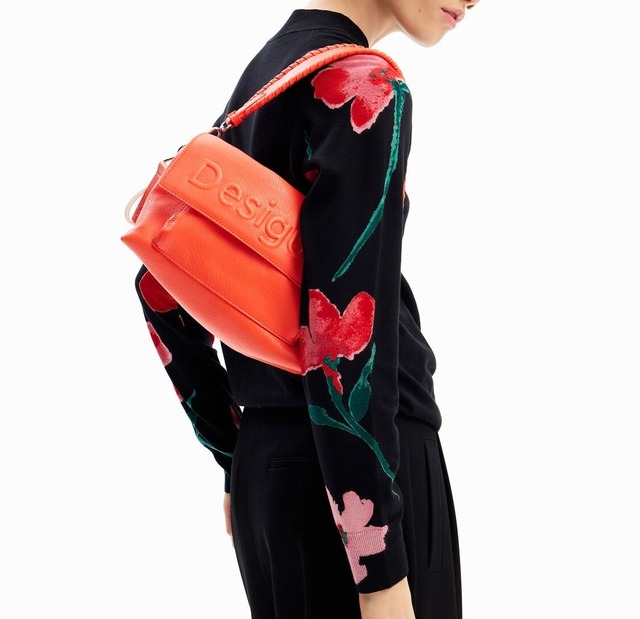 【desigual】ロゴボディーバック / Orange