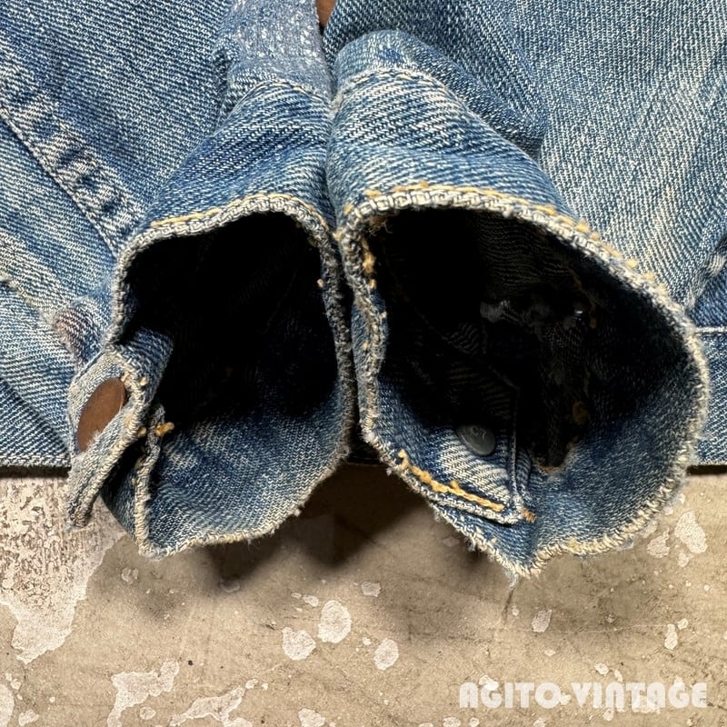 50's Wrangler ラングラー 111MJタイプ キッズデニムジャケット 1st