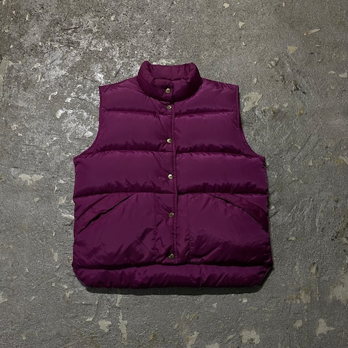 80s L.L.Bean goose down vest【仙台店】