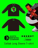 【NEW】 Kyoto Brewing Co. × Nobody Brewing Collab Long Sleeve T-shirt