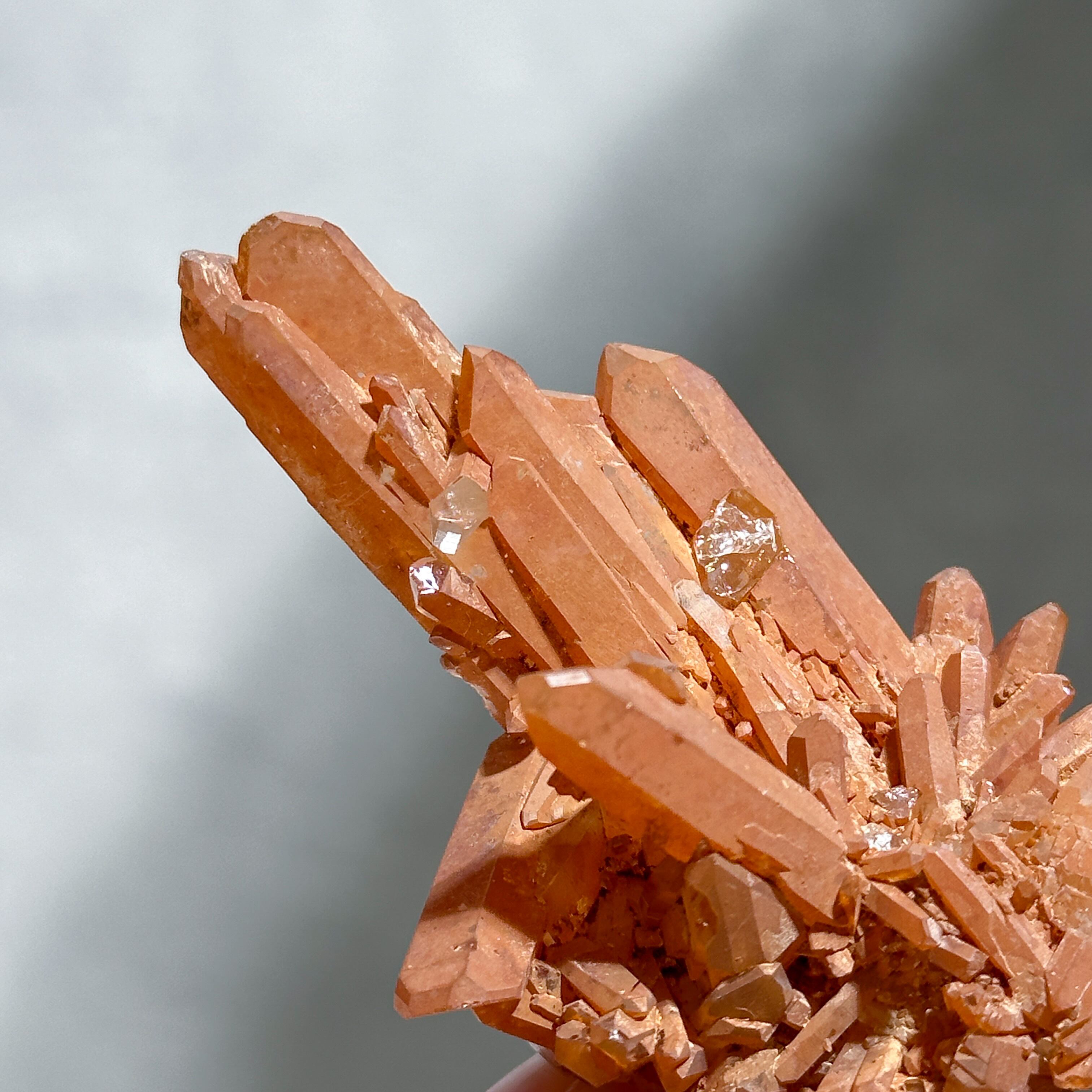 タンジェリンクォーツ クラスター63◇ Tangerine Quartz ◇ 天然石
