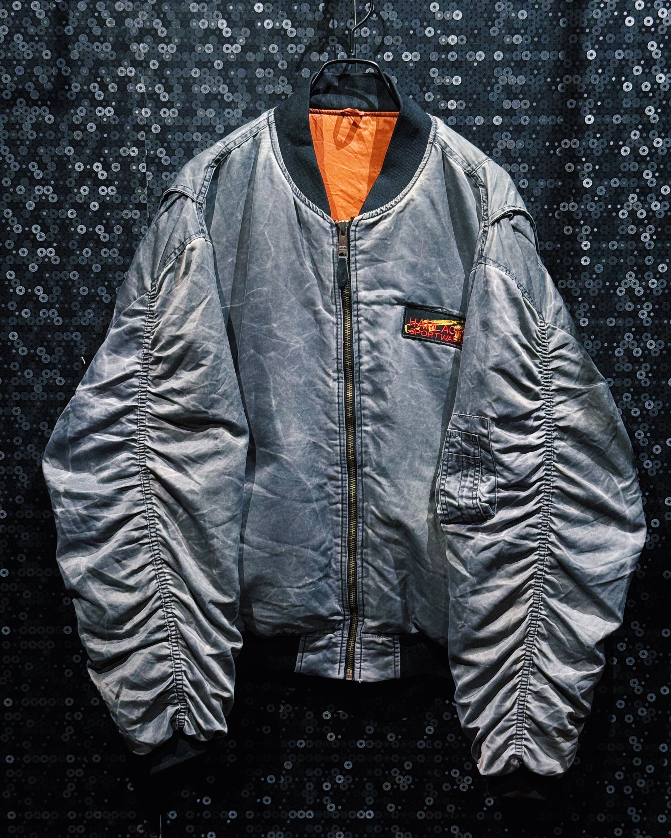 【ÆIEM】"HARLACHER Sportwaren"vintage Reversible MA-1 Flight Jacket