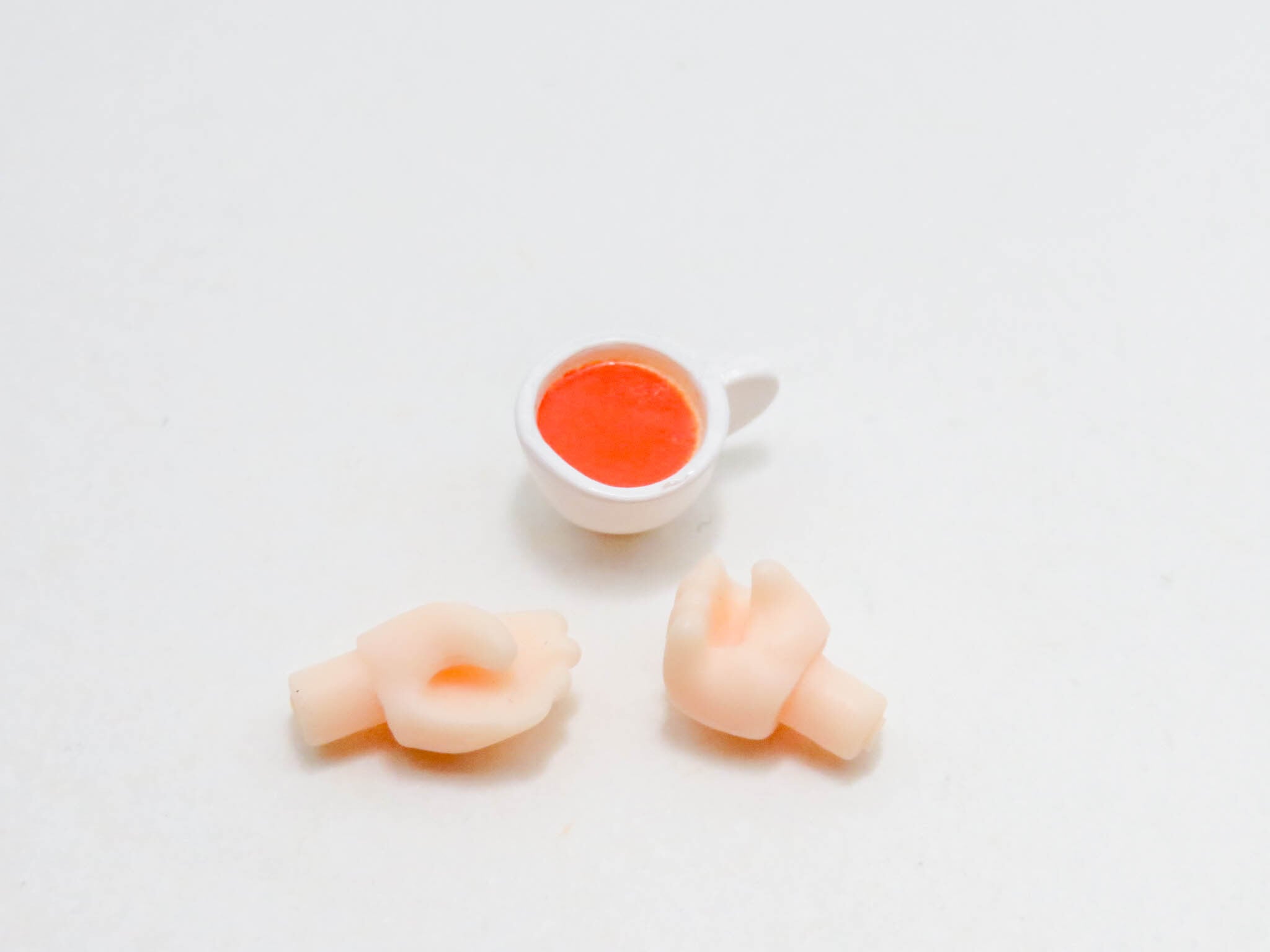 再入荷(A-ランク)【2083】 遠野秋葉 小物パーツ ティーセット ねんどろいど