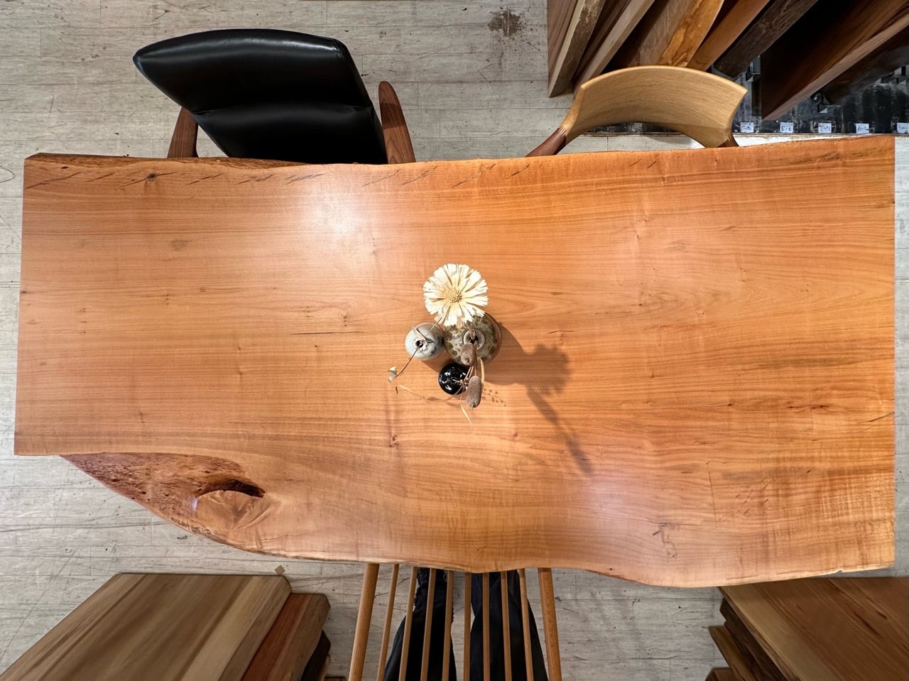 OUTLET】桜（サクラ）_1800×890-810-610×67_新宿店_テーブル天板/一枚