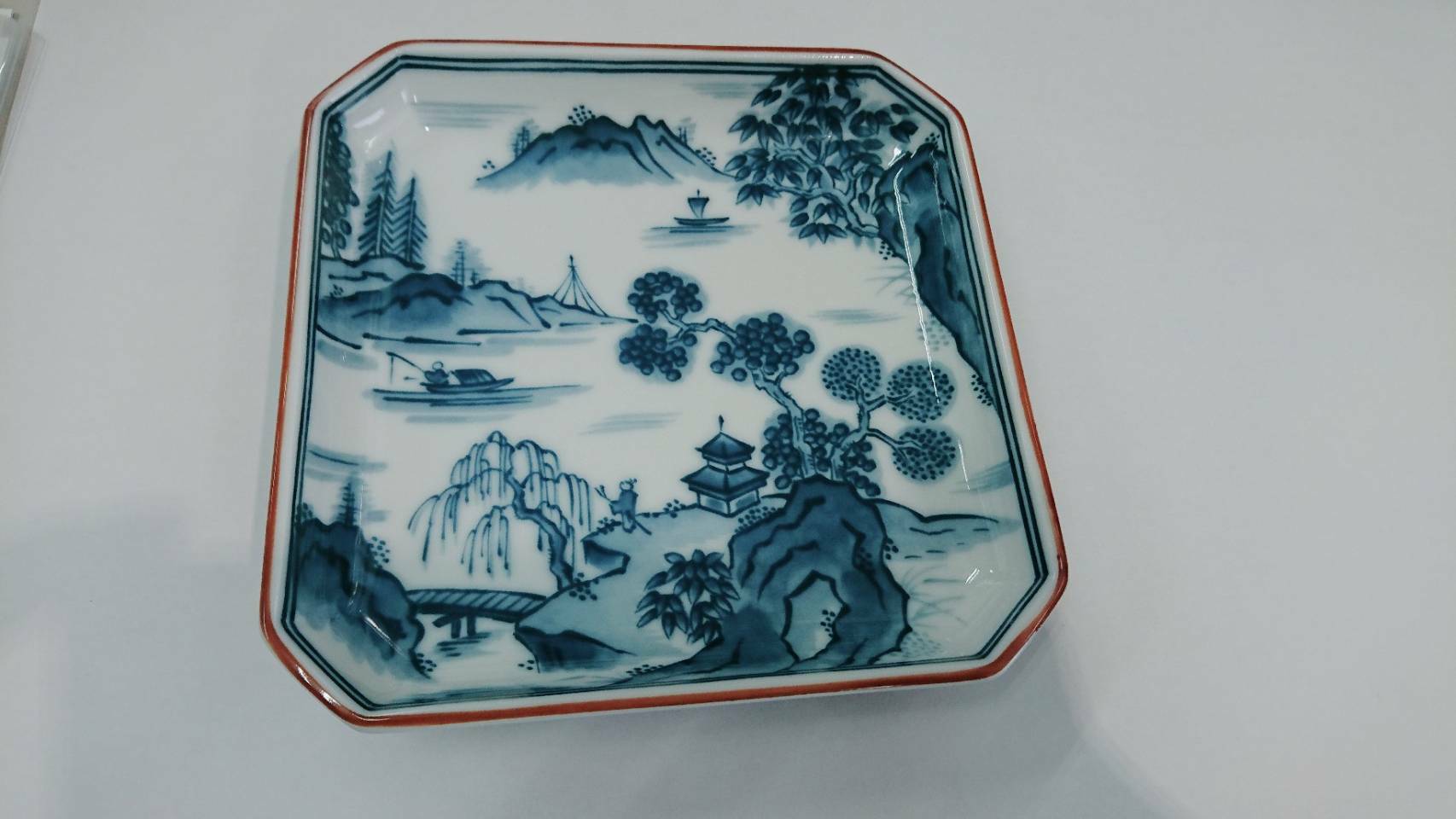 染付山水 小付けセット | 青木商店