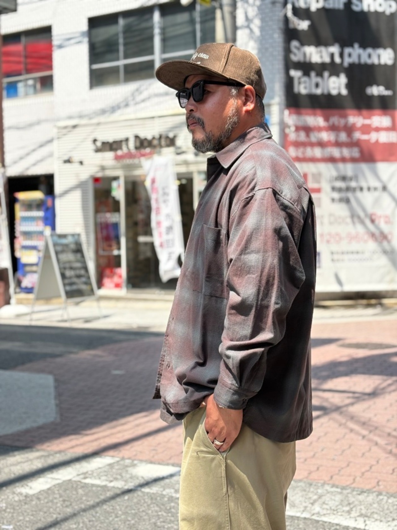 GENIUS CRAft / OMBRE CHECK SHIRT L/S / 長袖 / チェックシャツ - 3