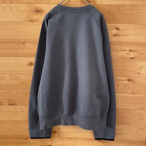 【NIKE】ナイキ Tech Fleece Crew スウェット トレーナー クルーネック ワンポイント ロゴ Sサイズ us古着