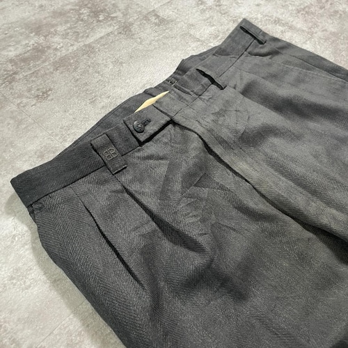 90s BALENCIAGA SPORTS ツータック slacks 詳細写真3